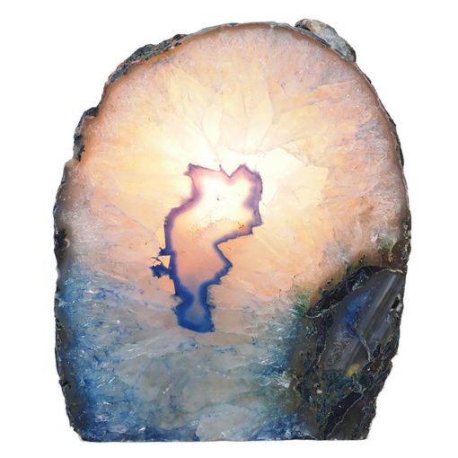 Agate Crystal Lamp N237 | Himalayan Salt Factory