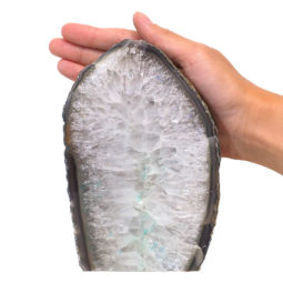 Agate Crystal Lamp N243 | Himalayan Salt Factory