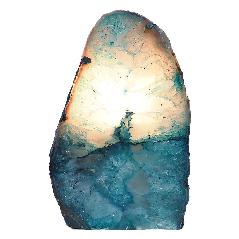 1.99kg Agate Crystal Lamp N244 4 Agate Crystal Lamp N244 | Himalayan Salt Factory