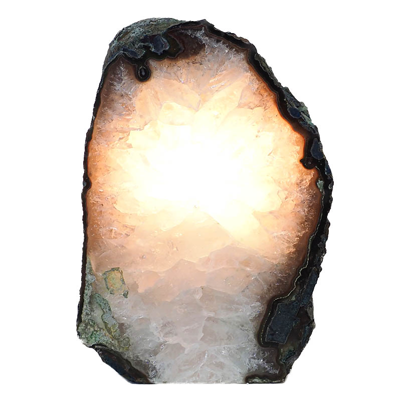 1.76kg Agate Crystal Lamp N247 4 Agate Crystal Lamp N247 | Himalayan Salt Factory