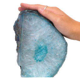 2.31kg Agate Crystal Lamp N250 7 Agate Crystal Lamp N250 | Himalayan Salt Factory