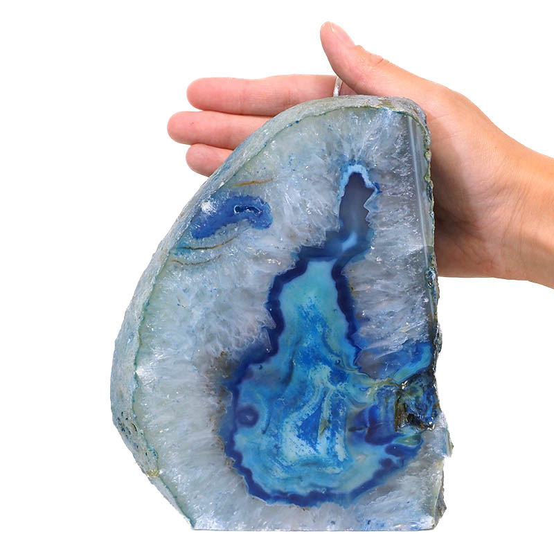 2.56kg Agate Crystal Lamp N253 5 Agate Crystal Lamp N253 | Himalayan Salt Factory