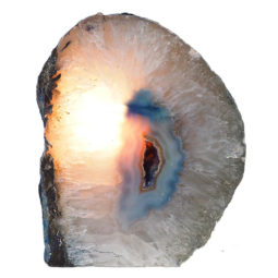 Agate Crystal Lamp N256 | Himalayan Salt Factory