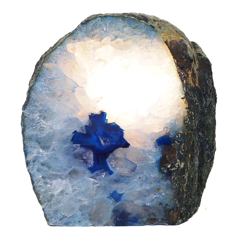 2.73kg Agate Crystal Lamp N257 4 Agate Crystal Lamp N257 | Himalayan Salt Factory