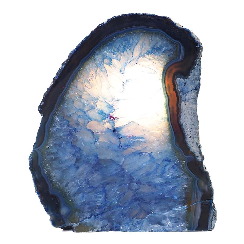 2.39kg Agate Crystal Lamp N263 4 Agate Crystal Lamp N263 | Himalayan Salt Factory