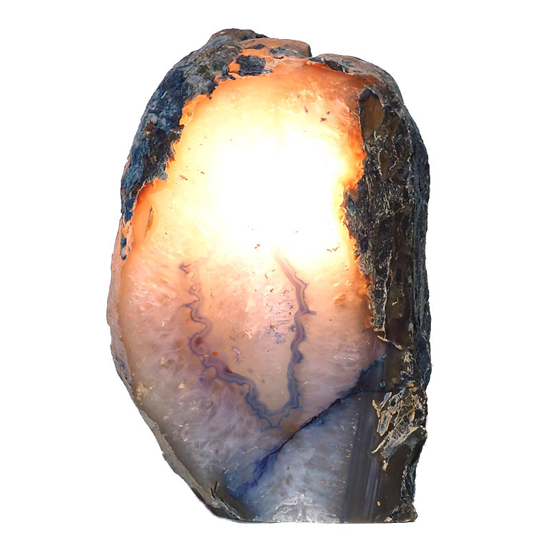 2.20kg Agate Crystal Lamp N270 4 Agate Crystal Lamp N270 | Himalayan Salt Factory