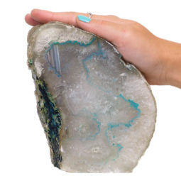1.86kg Agate Crystal Lamp N273 7 Agate Crystal Lamp N273 | Himalayan Salt Factory
