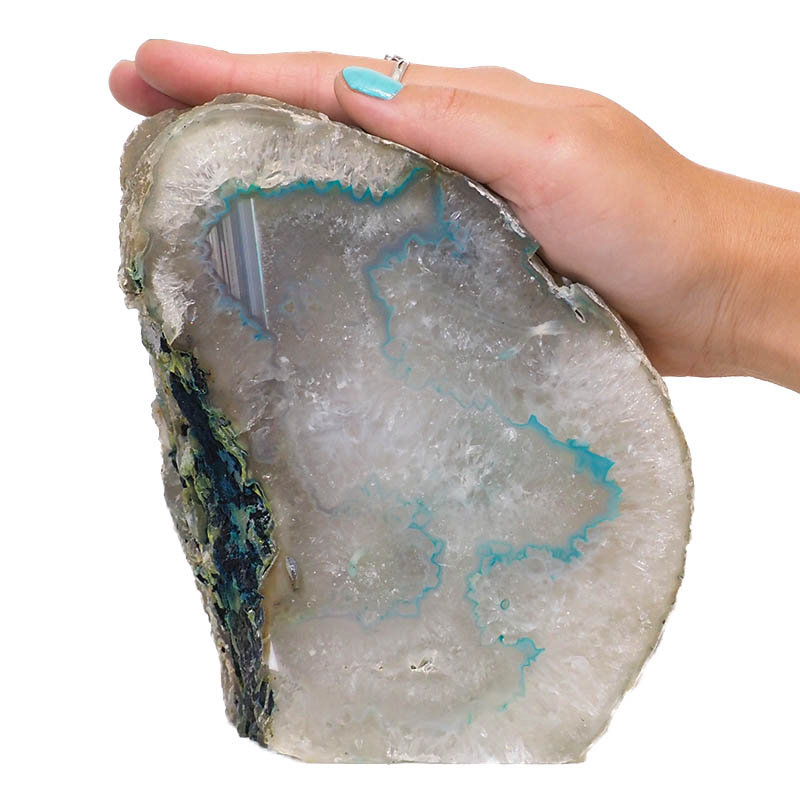 1.86kg Agate Crystal Lamp N273 5 Agate Crystal Lamp N273 | Himalayan Salt Factory