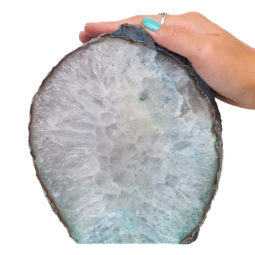 Agate Crystal Lamp N274 | Himalayan Salt Factory