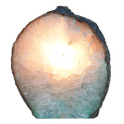 Agate Crystal Lamp N274 | Himalayan Salt Factory