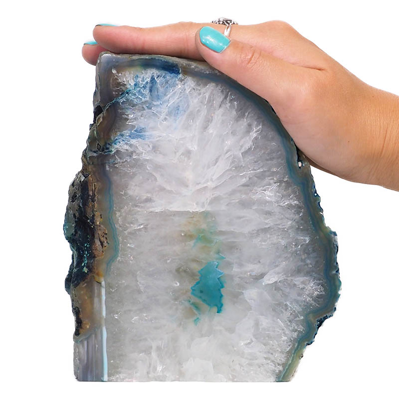 1.99kg Agate Crystal Lamp N275 5 Agate Crystal Lamp N275 | Himalayan Salt Factory