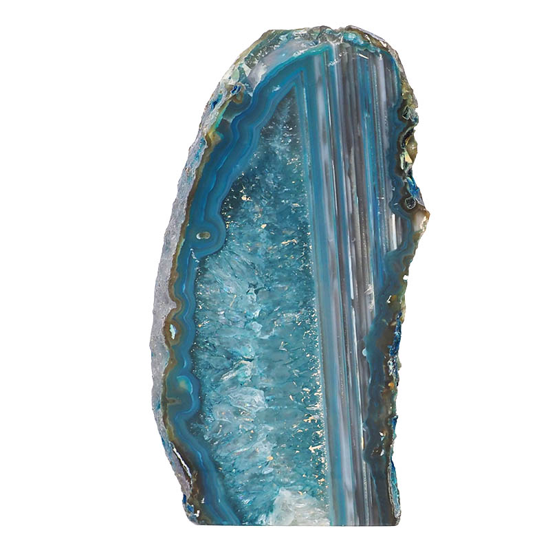 1.66kg Agate Crystal Lamp N277 3 Agate Crystal Lamp N277 | Himalayan Salt Factory