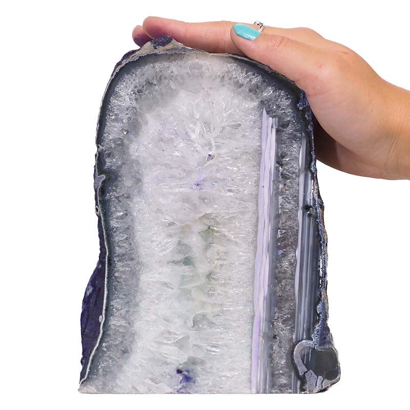 2.68kg Agate Crystal Lamp N278 5 Agate Crystal Lamp N278 | Himalayan Salt Factory