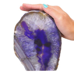 1.26kg Agate Crystal Lamp N279 7 Agate Crystal Lamp N279 | Himalayan Salt Factory