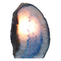 Agate Crystal Lamp N289 | Himalayan Salt Factory