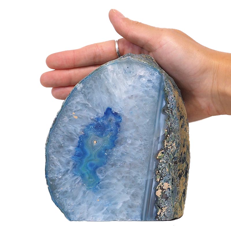 1.62kg Agate Crystal Lamp N290 5 Agate Crystal Lamp N290 | Himalayan Salt Factory