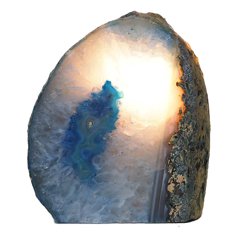1.62kg Agate Crystal Lamp N290 4 Agate Crystal Lamp N290 | Himalayan Salt Factory