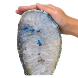 Agate Crystal Lamp N293 | Himalayan Salt Factory