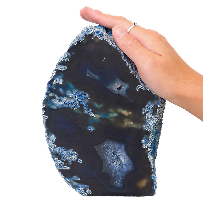2.44kg Agate Crystal Lamp N297 5 Agate Crystal Lamp N297 | Himalayan Salt Factory