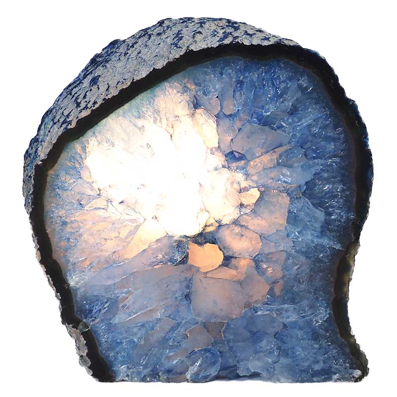 3.58kg Agate Crystal Lamp N315 4 Agate Crystal Lamp N315 | Himalayan Salt Factory