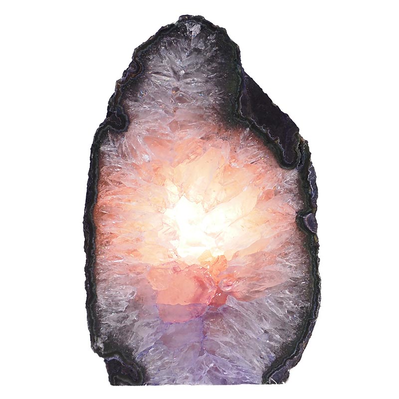 3.46kg Agate Crystal Lamp N324 4 Agate Crystal Lamp N324 | Himalayan Salt Factory