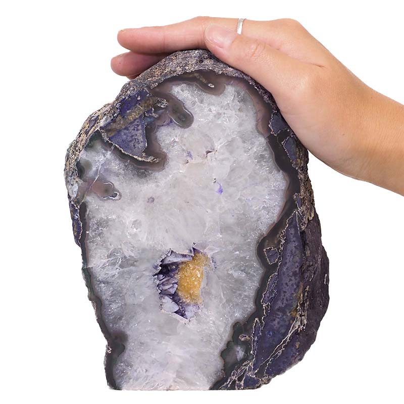 2.41kg Agate Crystal Lamp N329 5 Agate Crystal Lamp N329 | Himalayan Salt Factory