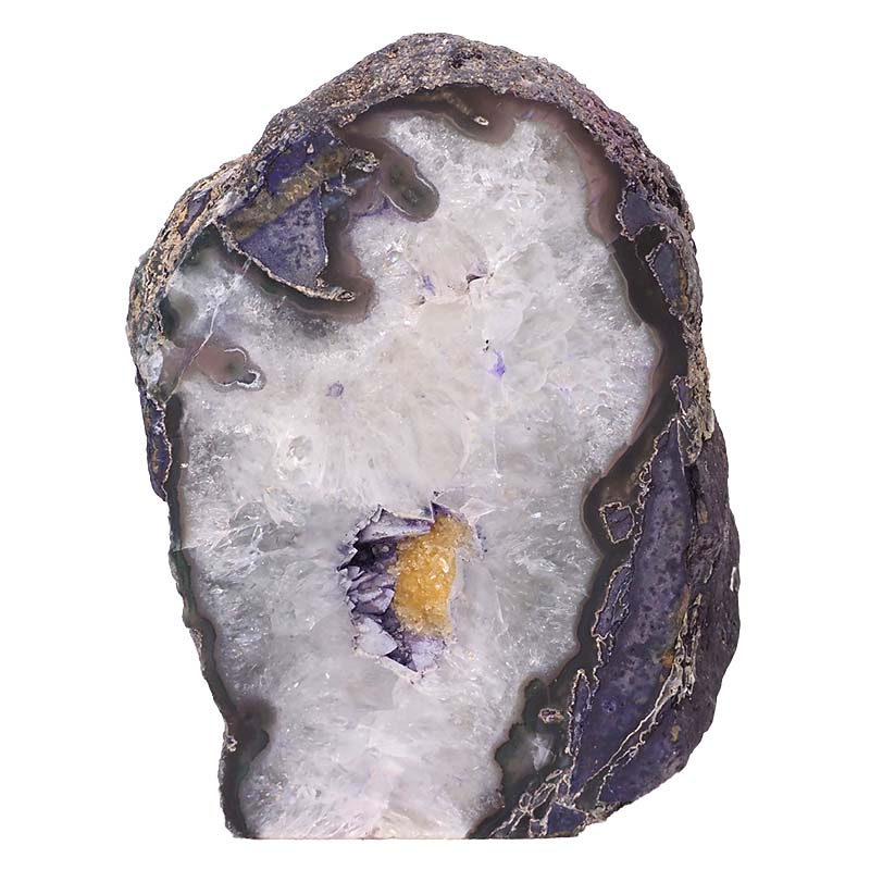 2.41kg Agate Crystal Lamp N329 3 Agate Crystal Lamp N329 | Himalayan Salt Factory