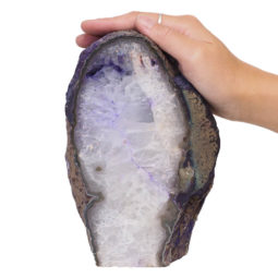Agate Crystal Lamp N332 | Himalayan Salt Factory