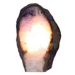 Agate Crystal Lamp N332 | Himalayan Salt Factory