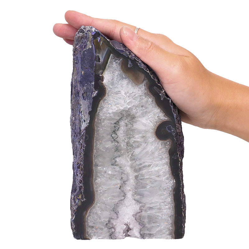 1.96kg Agate Crystal Lamp N334 5 Agate Crystal Lamp N334 | Himalayan Salt Factory