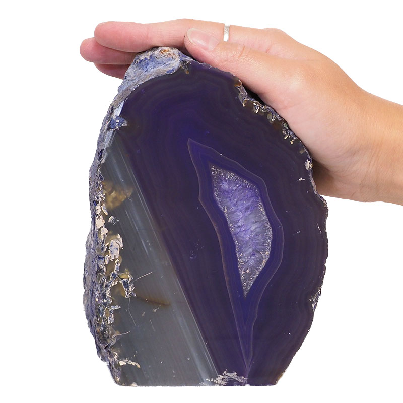 2.06kg Agate Crystal Lamp N338 5 Agate Crystal Lamp N338 | Himalayan Salt Factory