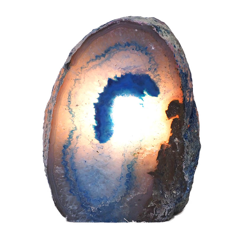 2.08kg Agate Crystal Lamp N341 4 Agate Crystal Lamp N341 | Himalayan Salt Factory
