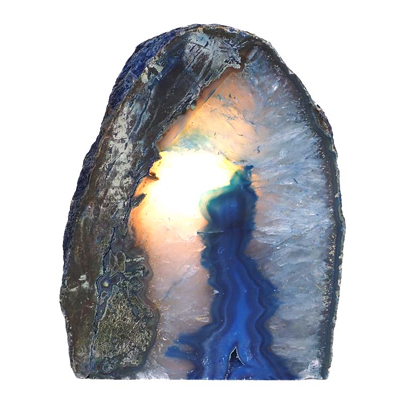 3.20kg Agate Crystal Lamp N342 4 Agate Crystal Lamp N342 | Himalayan Salt Factory