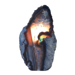 Agate Crystal Lamp N346 | Himalayan Salt Factory