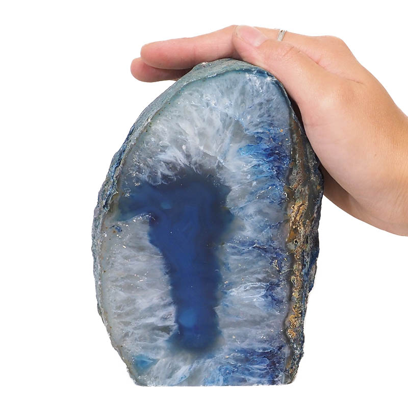 1.60kg Agate Crystal Lamp N347 5 Agate Crystal Lamp N347 | Himalayan Salt Factory