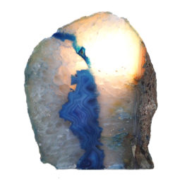Agate Crystal Lamp N348 | Himalayan Salt Factory