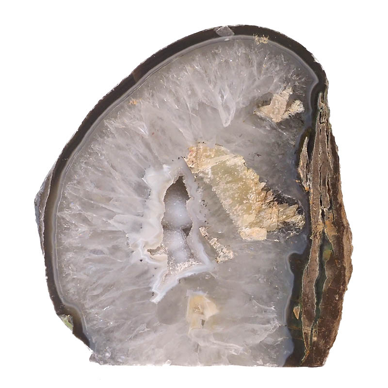 2.14kg Agate Crystal Lamp N351 3 Agate Crystal Lamp N351 | Himalayan Salt Factory