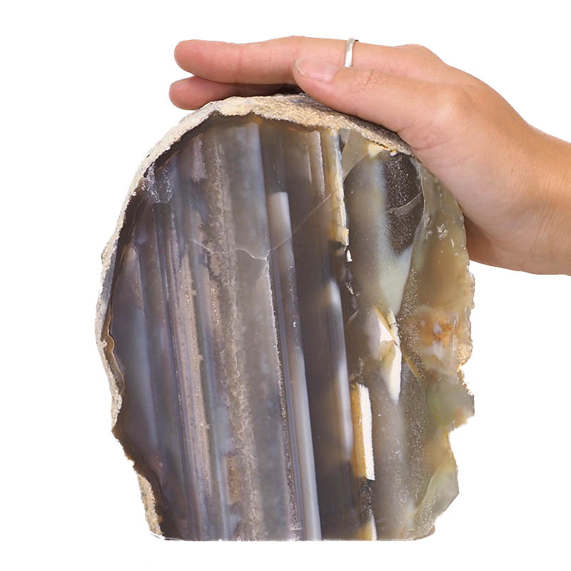 2.29kg Agate Crystal Lamp N355 5 Agate Crystal Lamp N355 | Himalayan Salt Factory