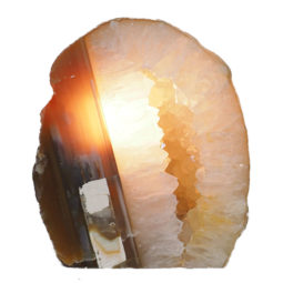 Agate Crystal Lamp N356 | Himalayan Salt Factory