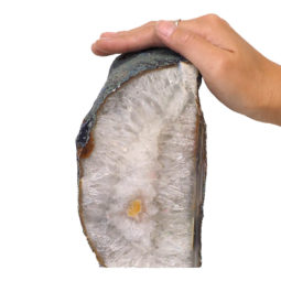 2.09kg Natural Agate Crystal Lamp N358 7 Agate Crystal Lamp N358 | Himalayan Salt Factory
