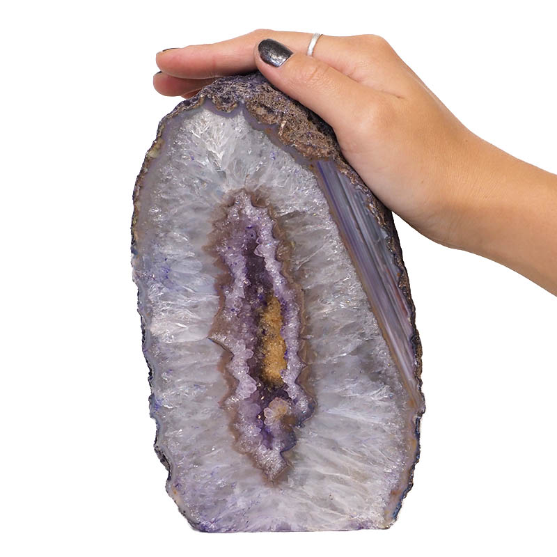 2.25kg Agate Crystal Lamp N359 5 Agate Crystal Lamp N359 | Himalayan Salt Factory