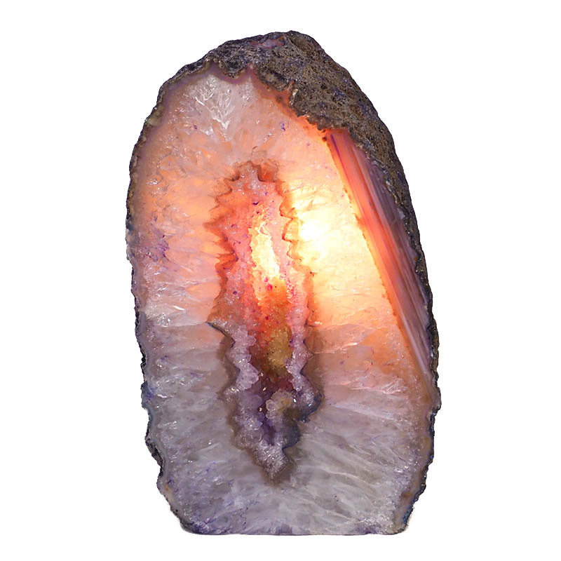 2.25kg Agate Crystal Lamp N359 4 Agate Crystal Lamp N359 | Himalayan Salt Factory
