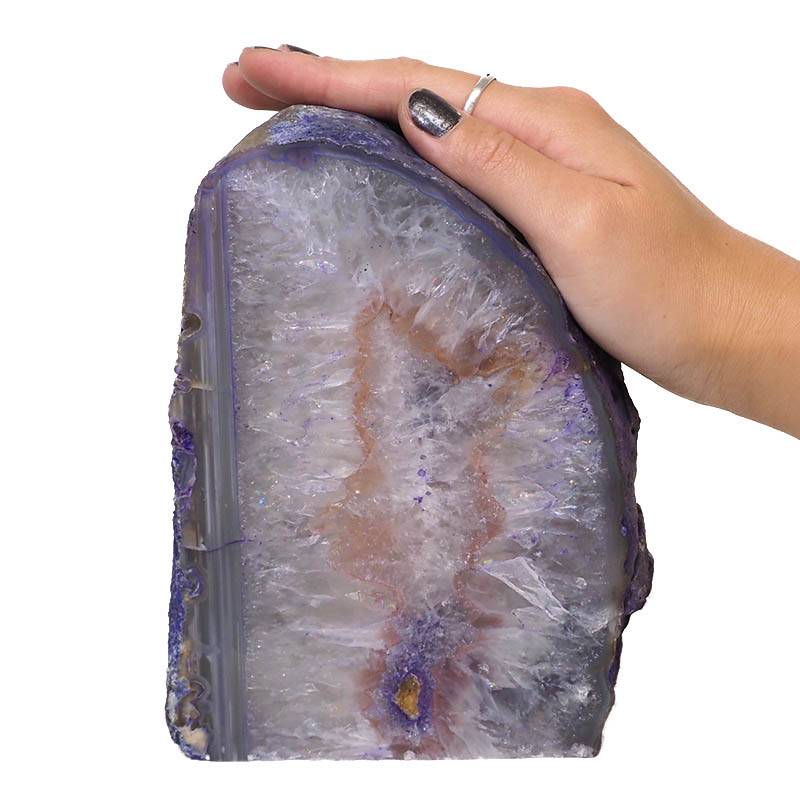 2.57kg Agate Crystal Lamp N367 5 Agate Crystal Lamp N367 | Himalayan Salt Factory