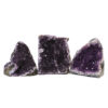 1.80kg Amethyst Crystal Geode Specimen Set 3 Pieces N145 1 Amethyst Crystal Geode Specimen Set N145 | Himalayan Salt Factory
