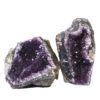 1.60kg Amethyst Crystal Geode Specimen Set 2 Pieces N148 2 Amethyst Crystal Geode Specimen Set N148 | Himalayan Salt Factory