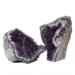 Amethyst Crystal Geode Specimen Set N148 | Himalayan Salt Factory