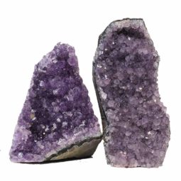 Amethyst Crystal Geode Specimen Set N159 | Himalayan Salt Factory