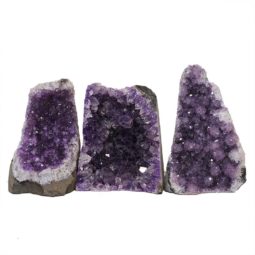 Amethyst Crystal Geode Specimen Set N162 | Himalayan Salt Factory