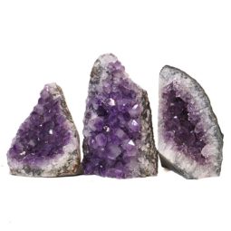 Amethyst Crystal Geode Specimen Set N164 | Himalayan Salt Factory