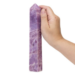 Lepidolite Terminated Point DS677 | Himalayan Salt Factory